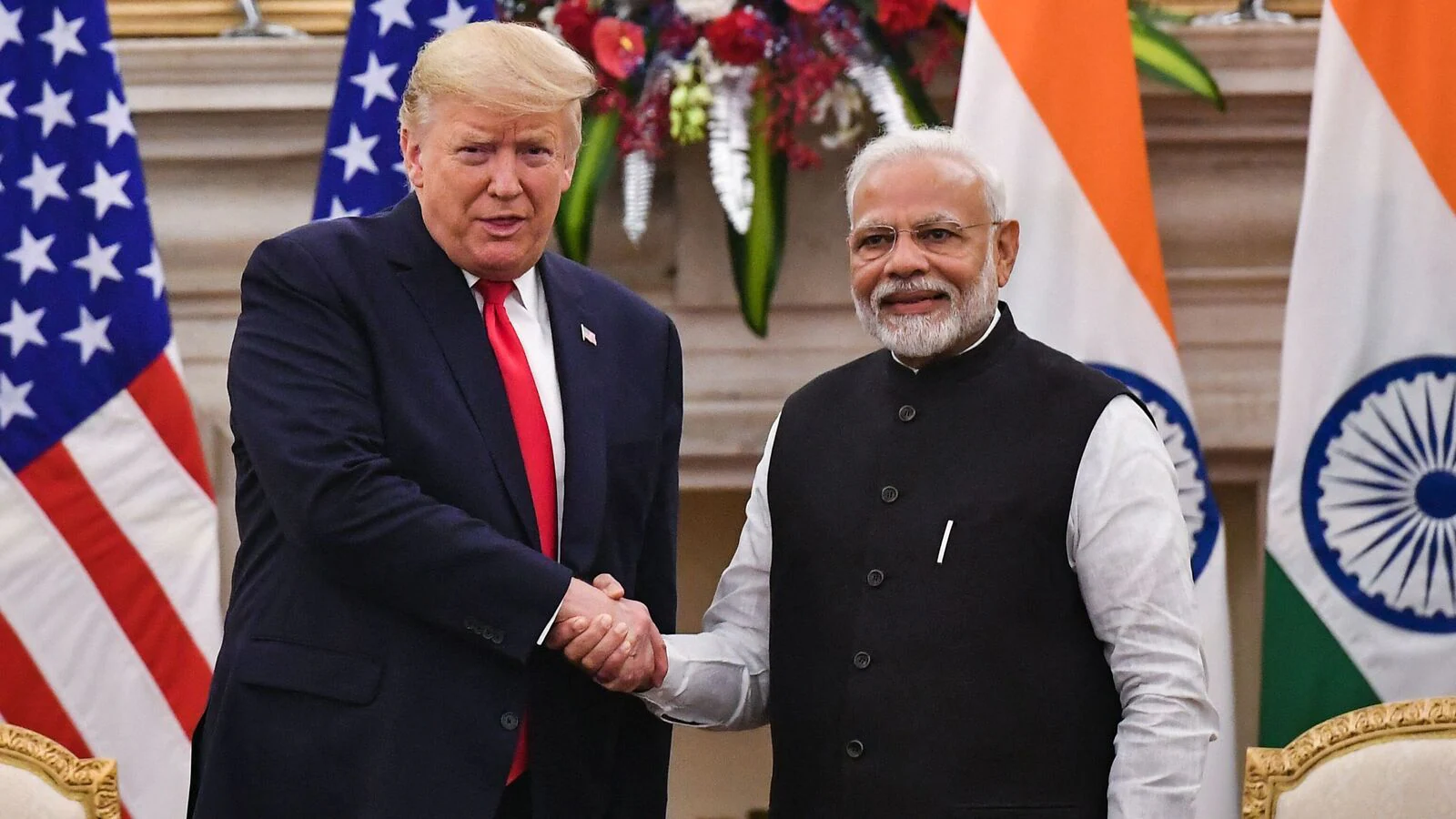 modi with trump